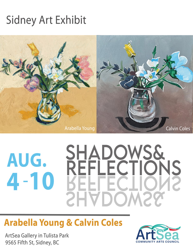 reflections shadows calvin coles arabella young art exhibit artsea sidney gallery